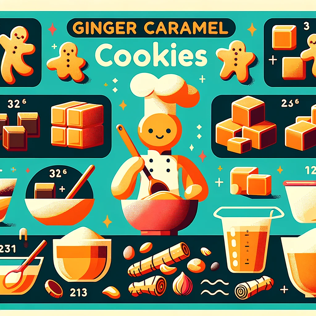 Ginger Caramel Cookies Recipe