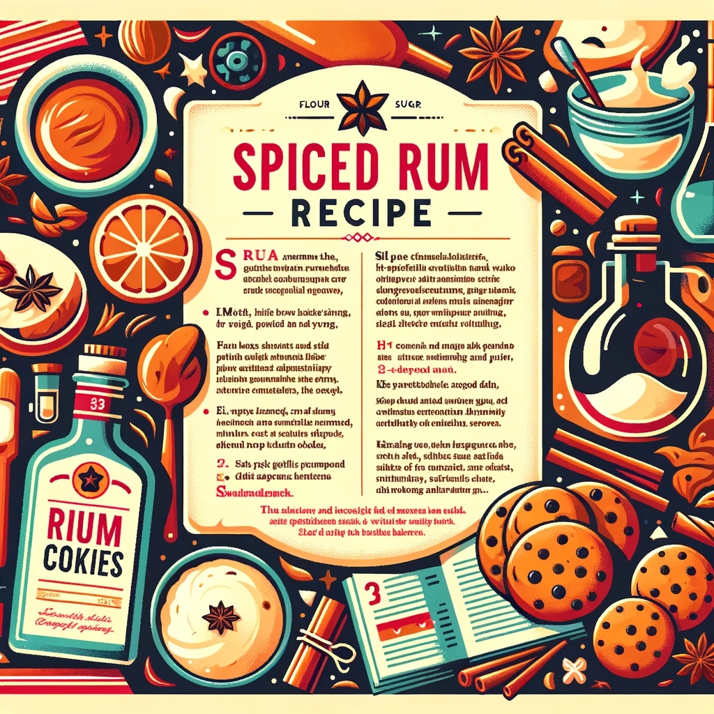 Spiced Rum Cookies Recipe